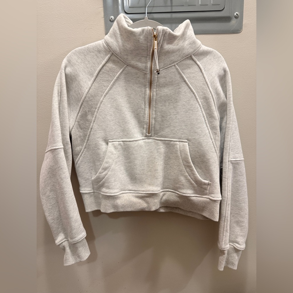 Women's Lululemon half zip scuba 4